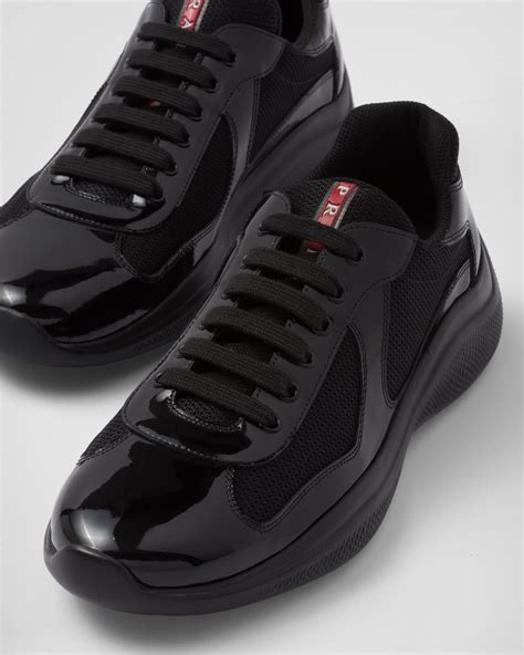 prada runners black womens